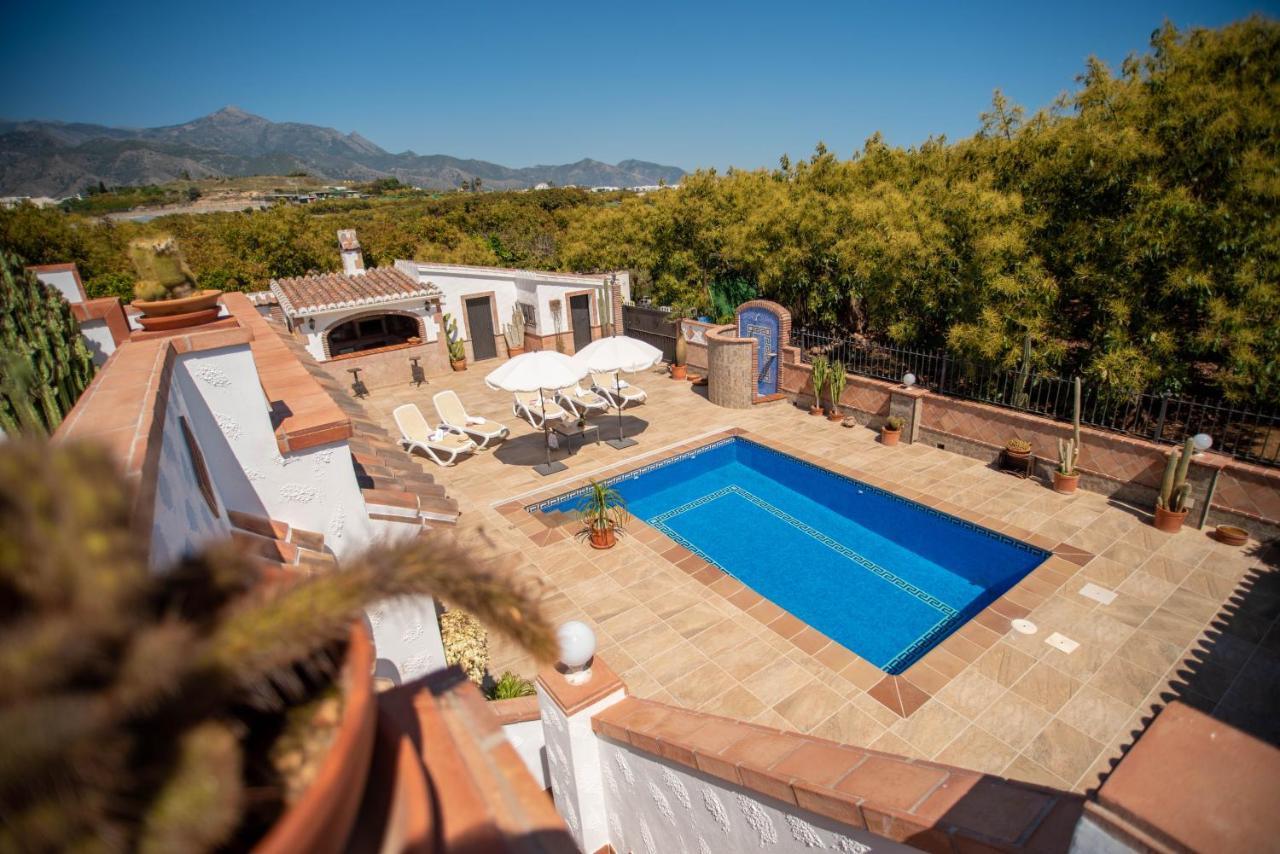 Casa Rural En Nerja Villa Ruisol By Centrall Alquileres Turisticos Zewnętrze zdjęcie